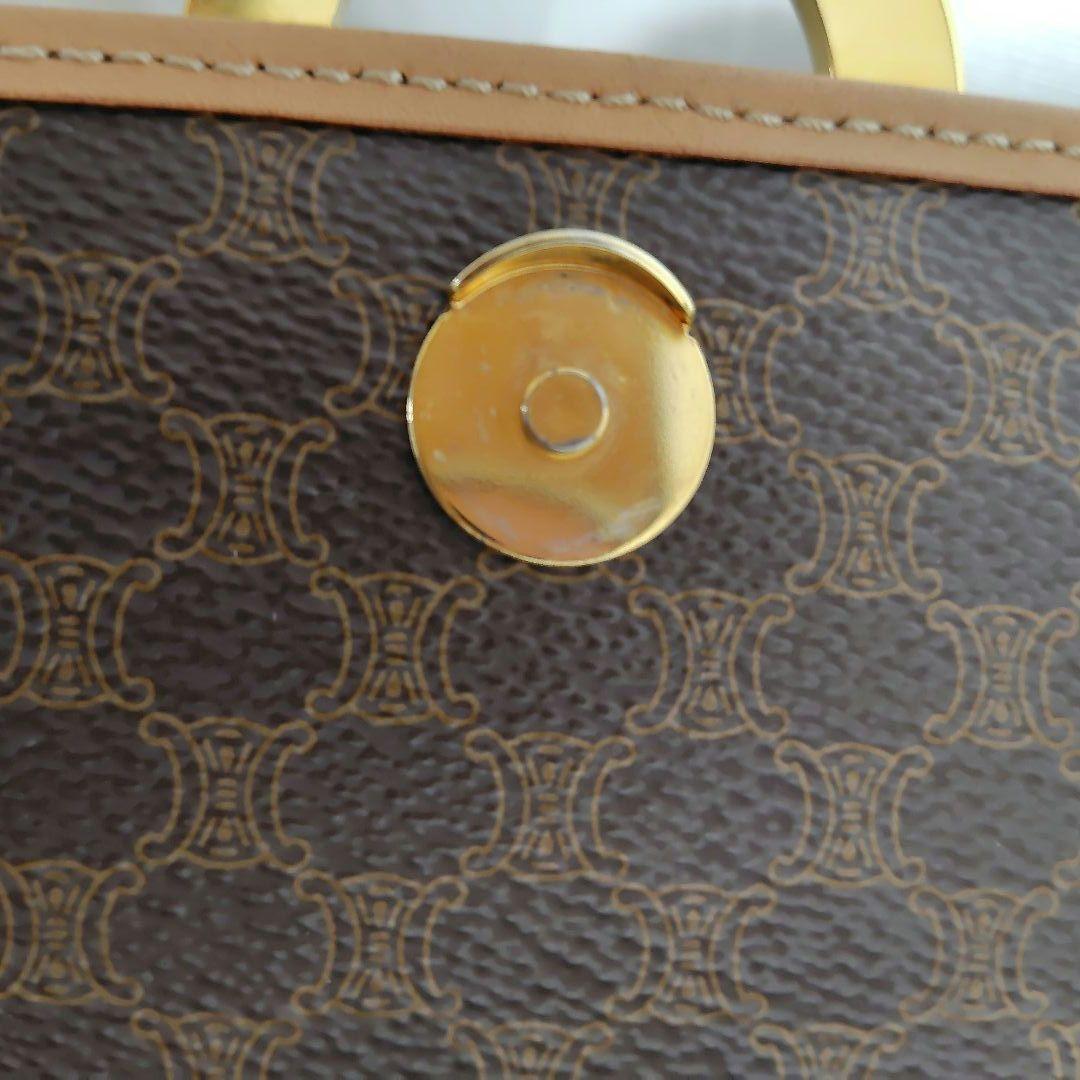 CELINE オールドセリーヌ ショルダーバッグ マカダム柄 サークルロゴ