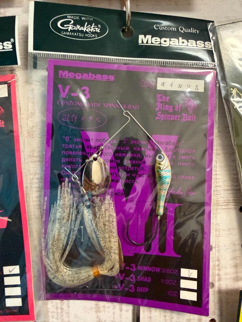 【MegaBass】新品16個セット　スピナーベイトなど
