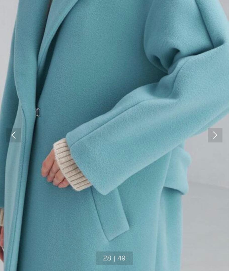 美品 green label relaxingファブリカ チェスターコート 42