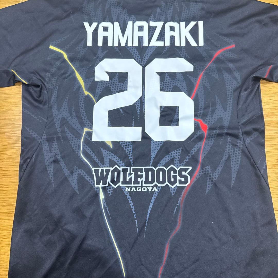 WOLFDOGS 山崎彰人 ユニフォーム 26&応援タオル