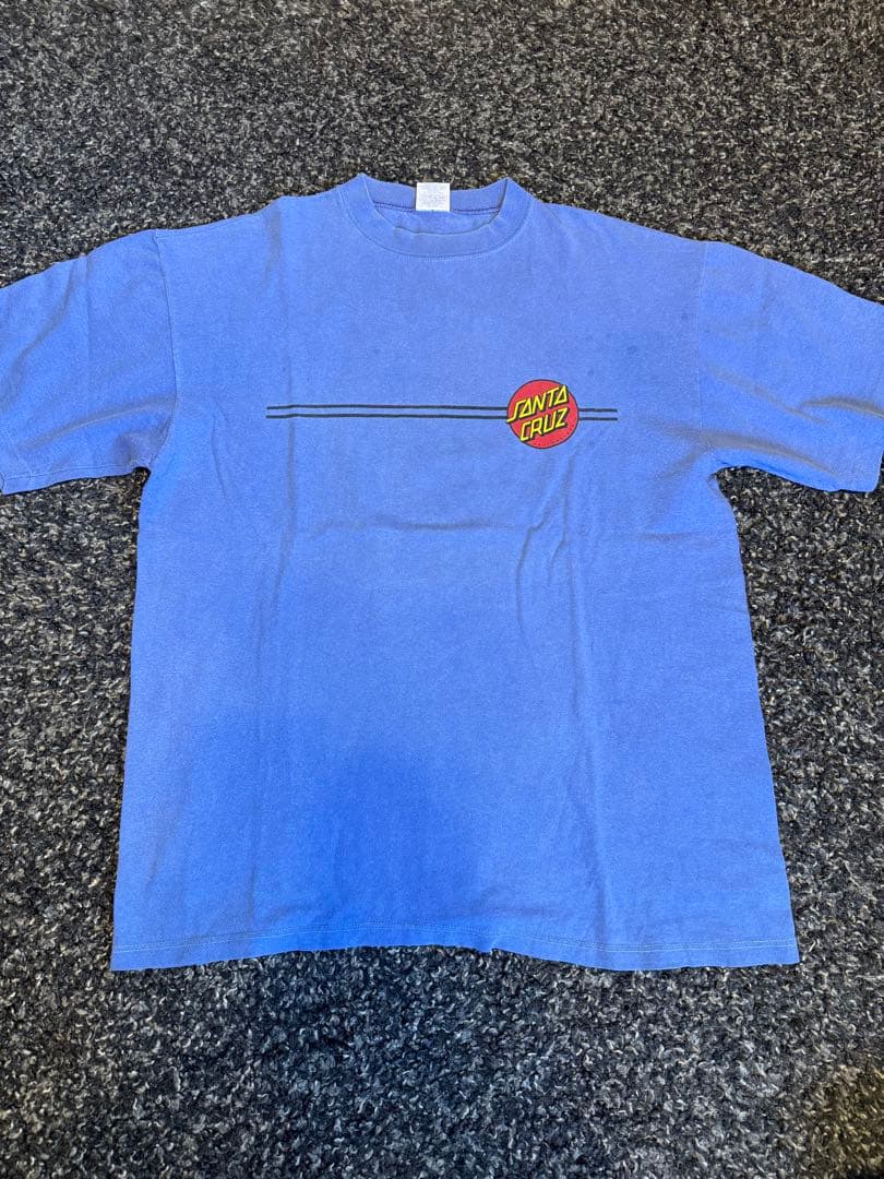 【送料無料】80s/SANTA CRUZ サンタクルーズ　袖裾シングル/Tシャツ