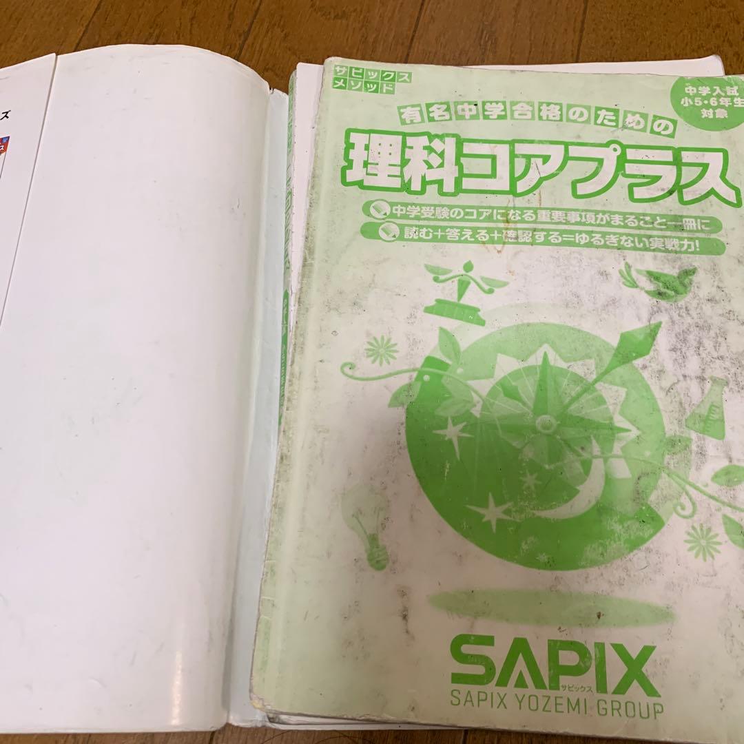 SAPIX6年理科デイリーウィークリー春期GS夏期資料コアプラス記述の総復習他