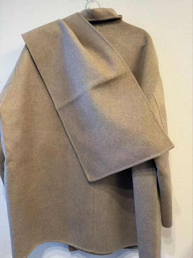 ＜conte＞リバー ストールコート ベージュ