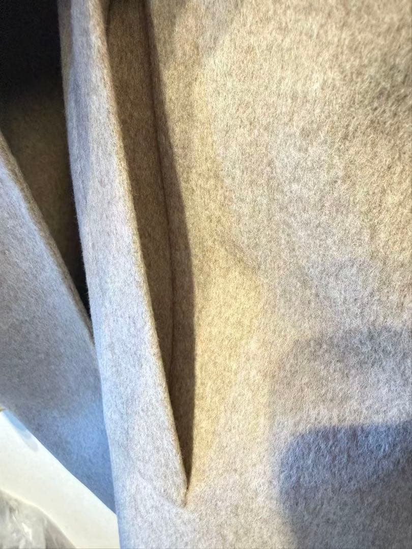 ＜conte＞リバー ストールコート ベージュ