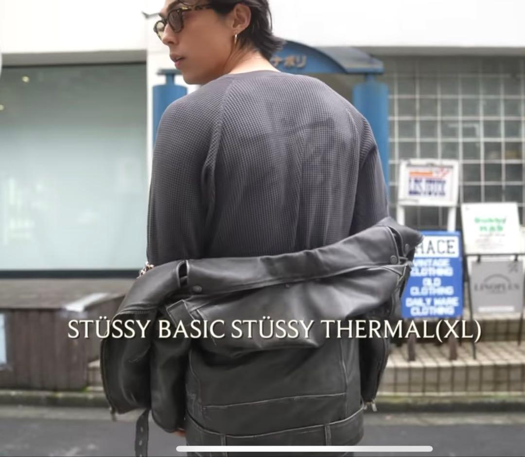 完売品モーガン蔵人着用 THERMAL バックプリント サーマル　BZ84