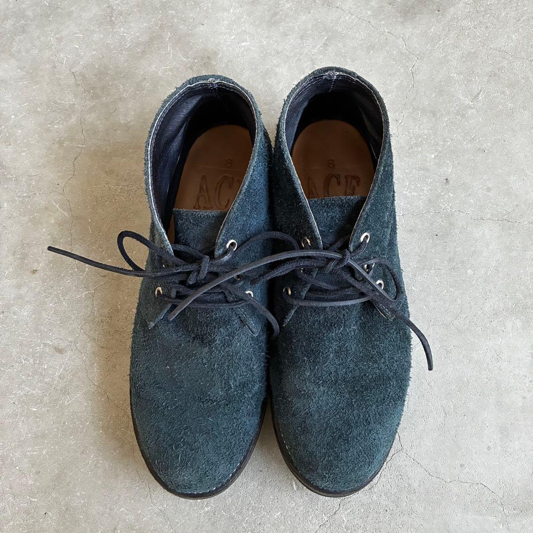 ACE BOOT CO. エースブーツ スエード チャッカブーツ US8