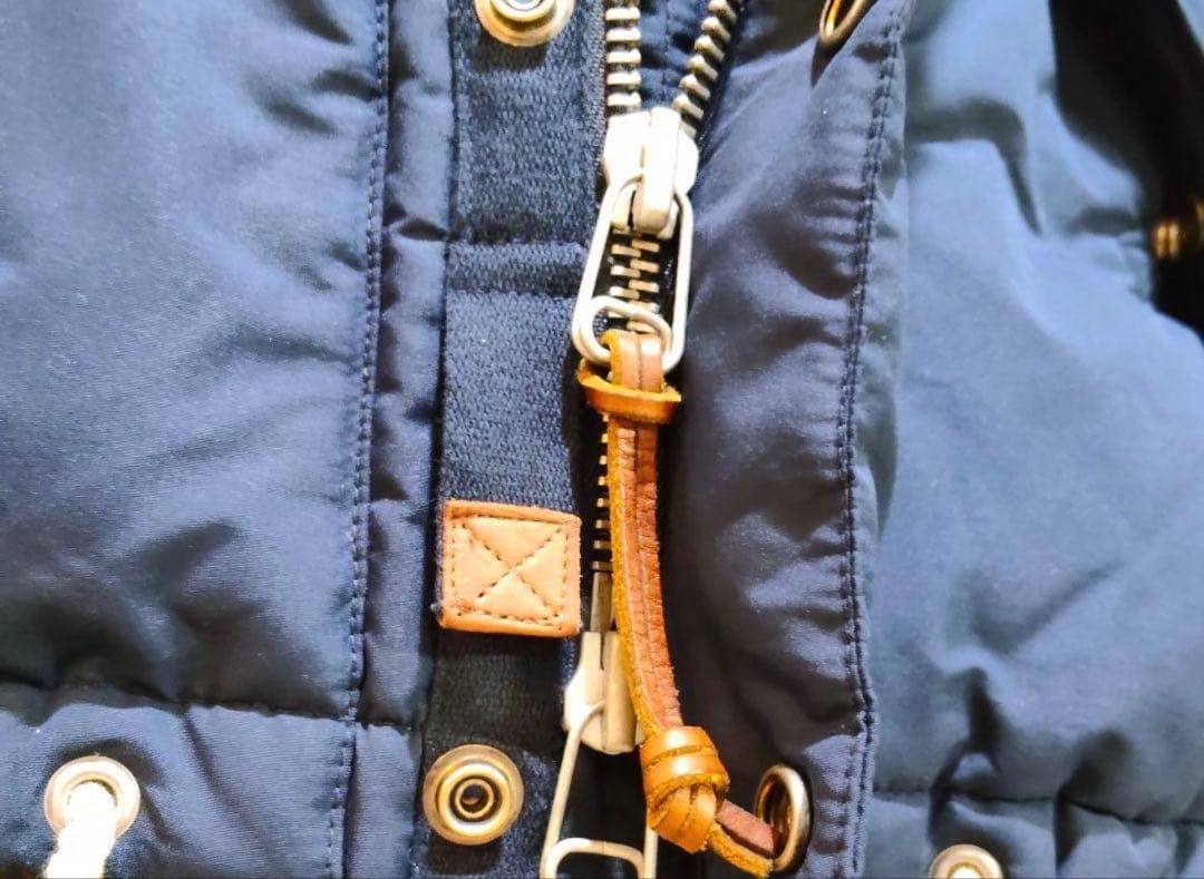 【美品】ポロ ラルフローレン ダウンベスト ポニー刺繍 ネイビー 2way