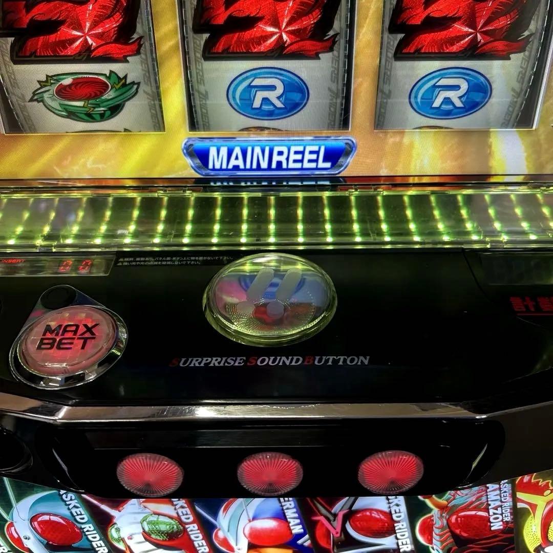 スマスロ「仮面ライダー 7RIDERS 」　送料無料　パチスロ実機