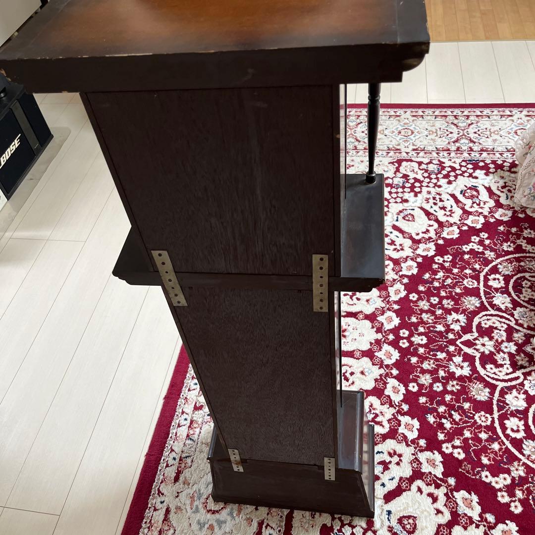 トレードマーク昭和レトロ アンティーク 振り子時計 木製枠 柱時計ゼンマイ式ク