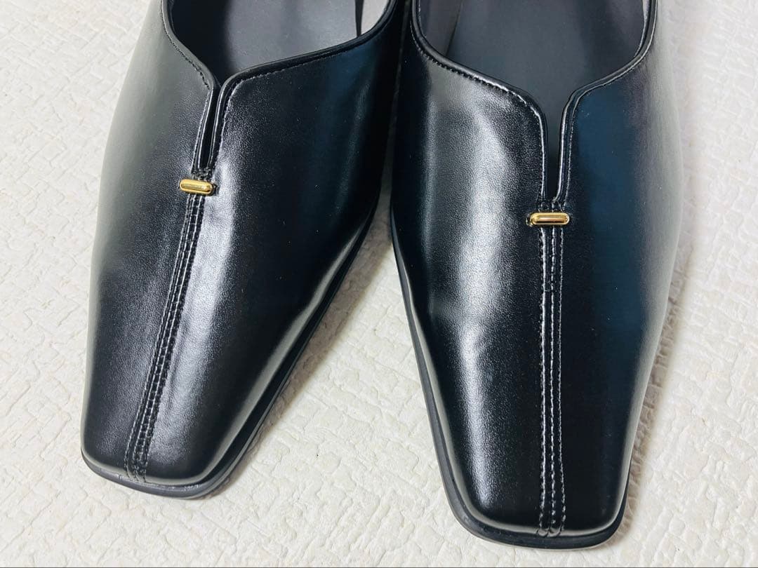 SH3◆新品◆LeTalon 2.5cmスクエアスリットソフトフラット 23.0