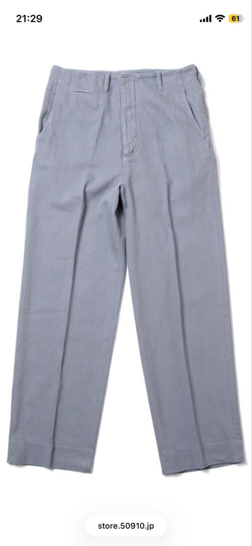 MAATEE&SONS/CHEAP CHINO - 薄Blue