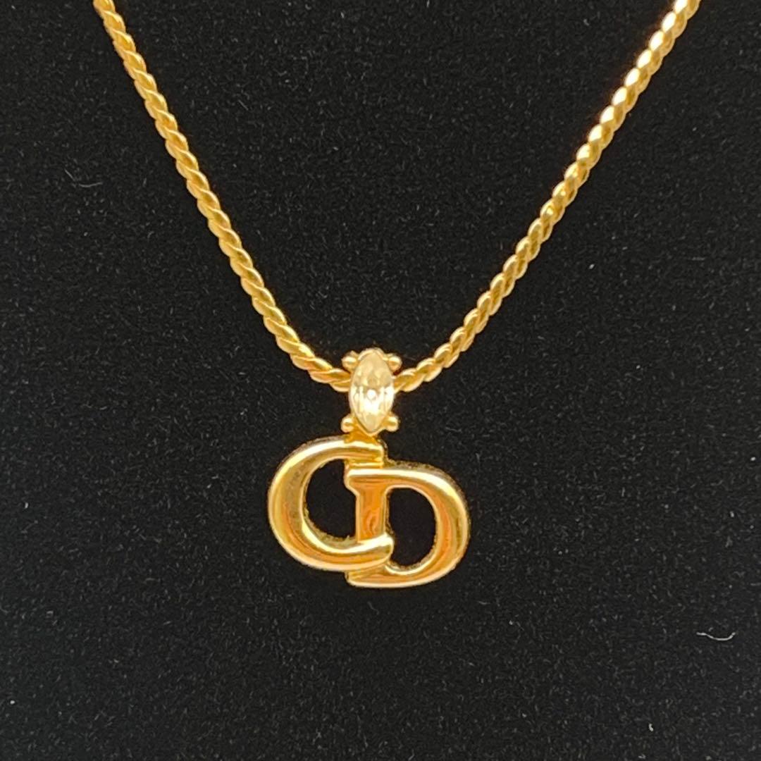 Christian Dior ディオール ラインストーン ネックレス