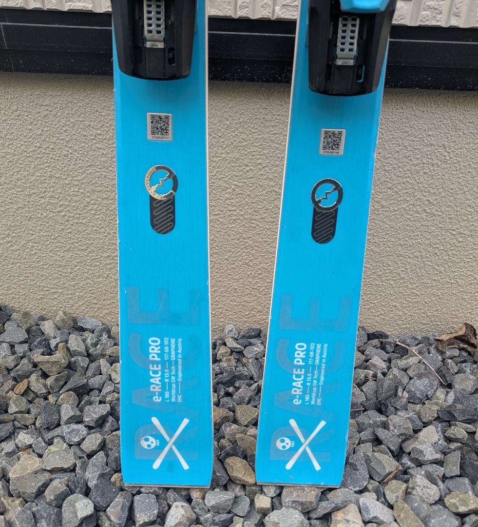 HEAD ヘッド　スキー板 青 ビンディング　 E-RACE PRO　24年