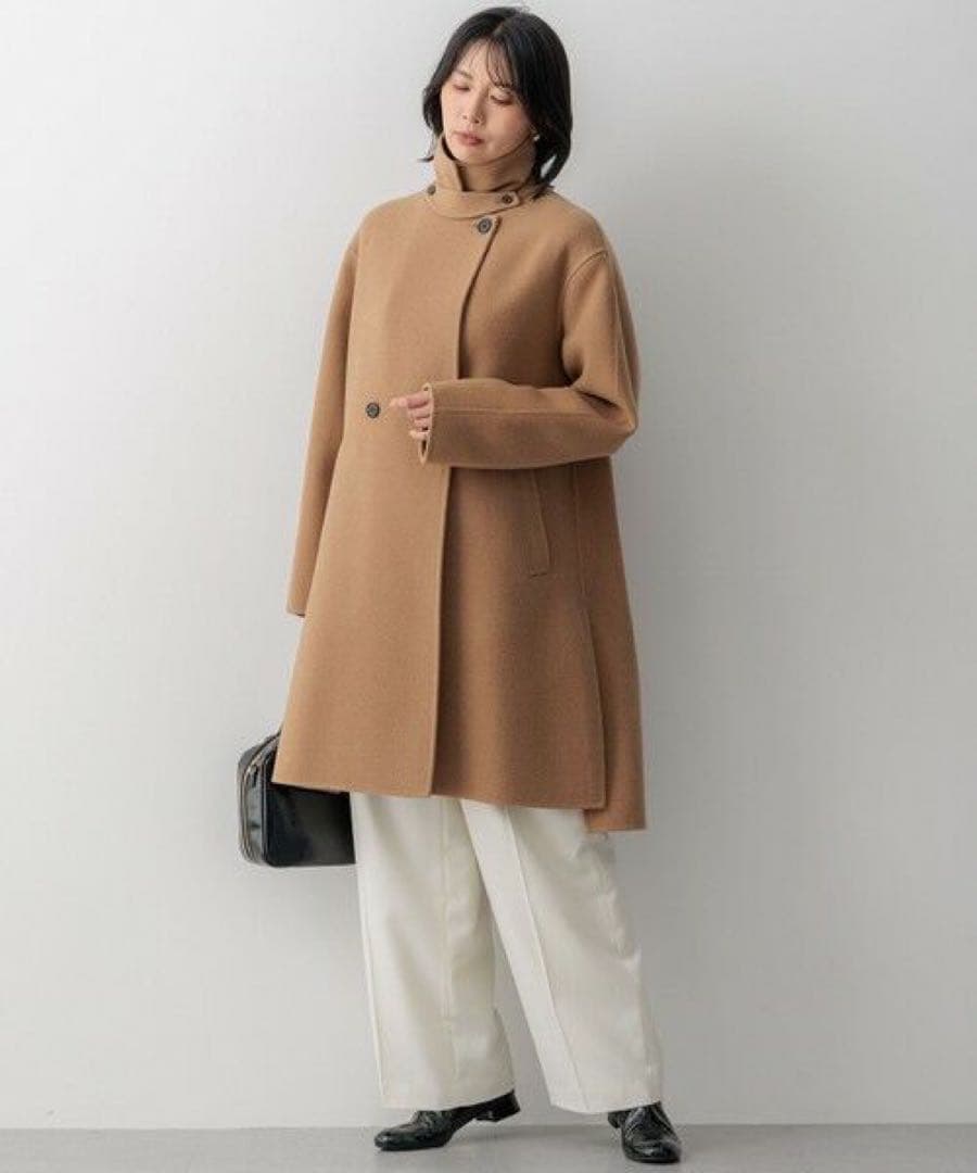 新品　滝沢眞規子さん着用 Oggi1月MANTECOPure リバーコート