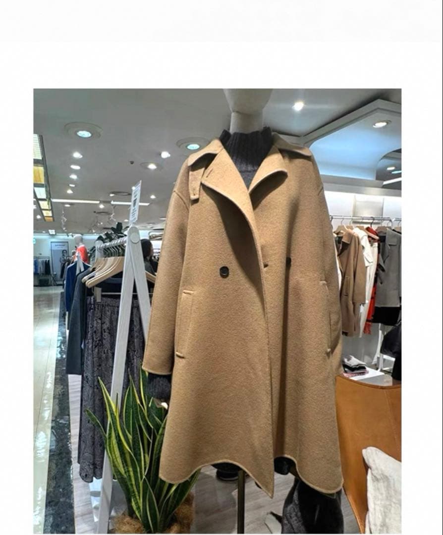 新品　滝沢眞規子さん着用 Oggi1月MANTECOPure リバーコート