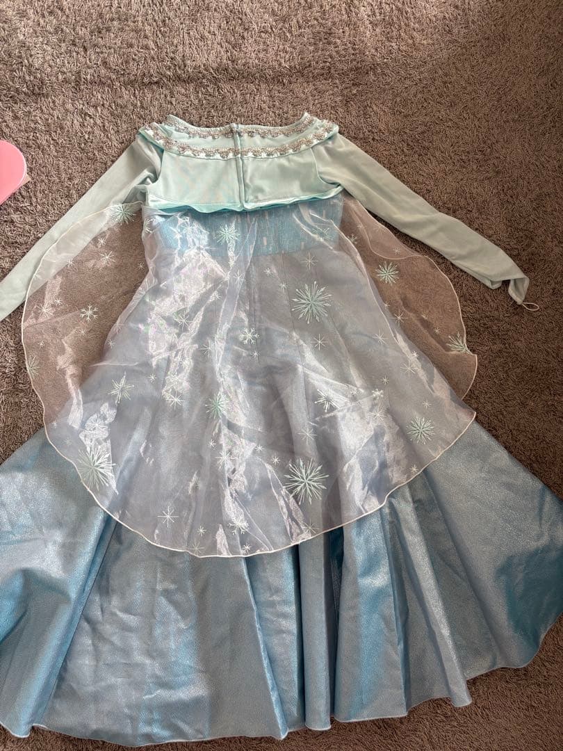 1度着用 極美品 ビビディバビディブティック レア エルサ ドレス シューズ