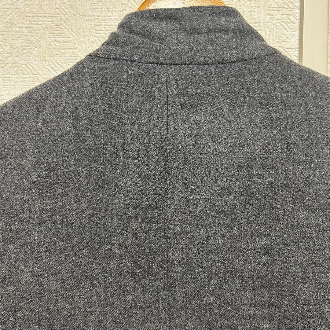 【美品】アルマーニ　コレツィオーニ　チェスターコート　グレー　Mサイズ