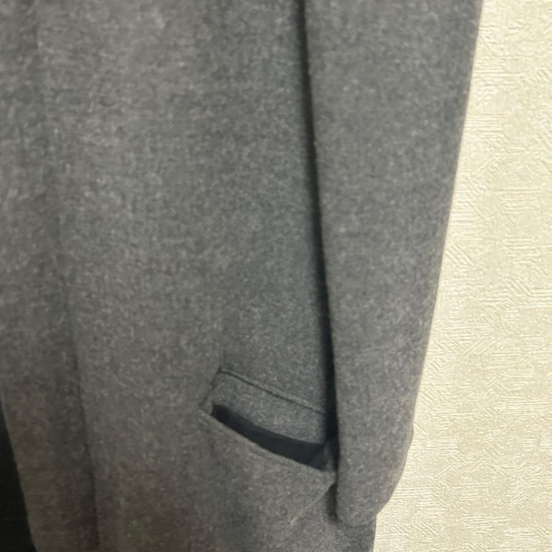 【美品】アルマーニ　コレツィオーニ　チェスターコート　グレー　Mサイズ