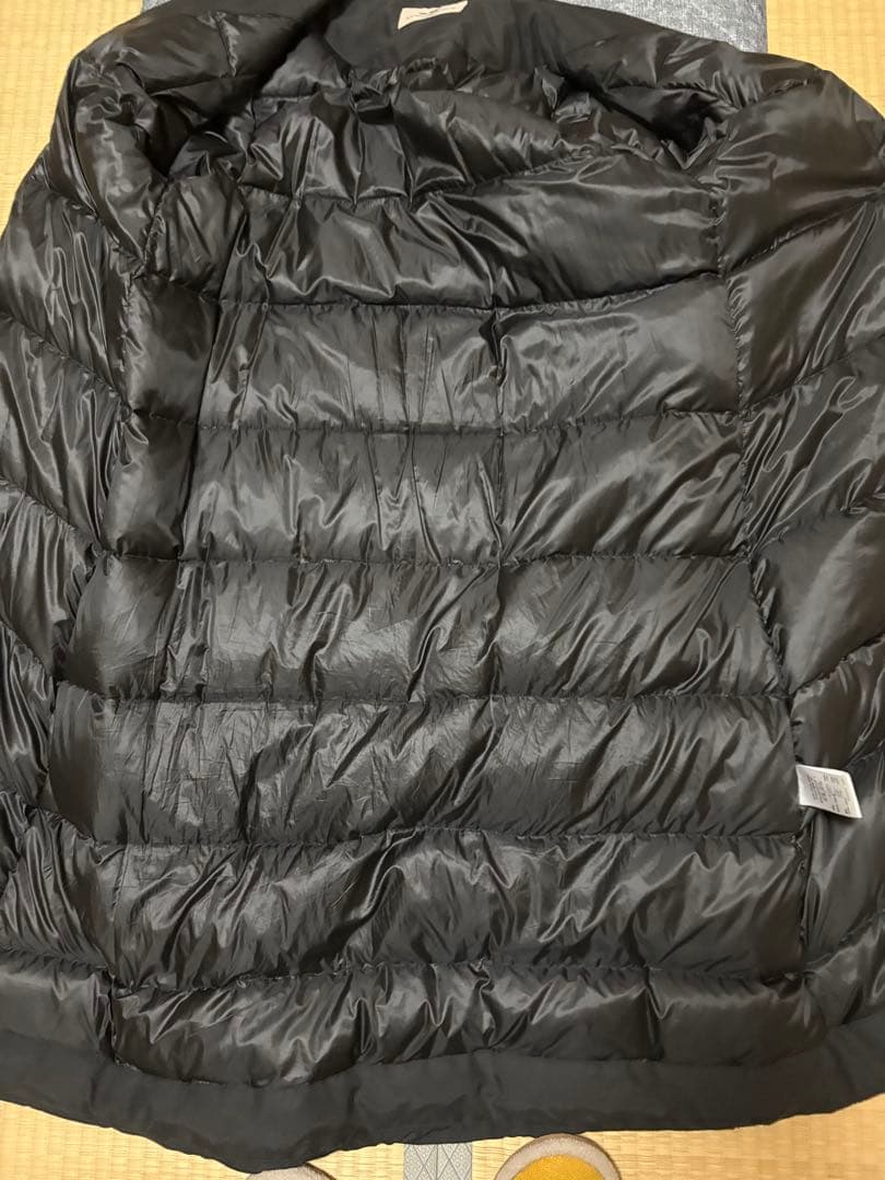 フェリシモ　アンドマイラ　ロングダウンコート　シンプルスキン　黒