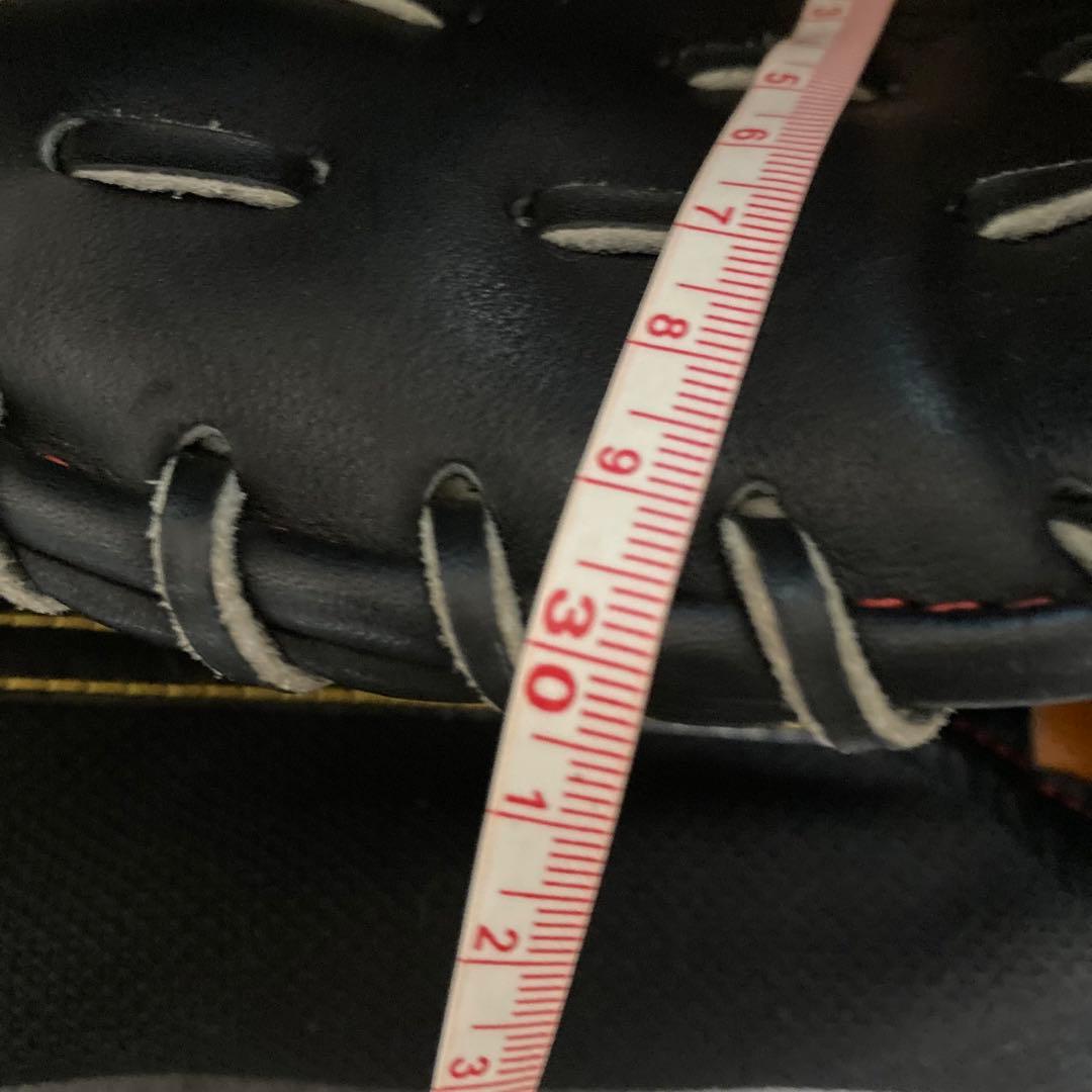 ミズノプロ キップ革 一般 大人用 硬式 左 投手 野球 グローブ グラブ 良品