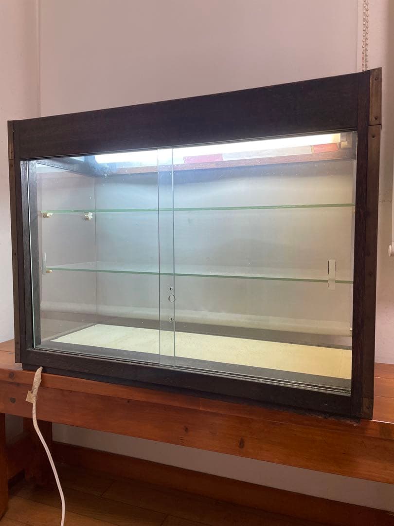 タッチタッチ　レトロ　引き取り　手渡し　クラウンガスライター　ガラスケース