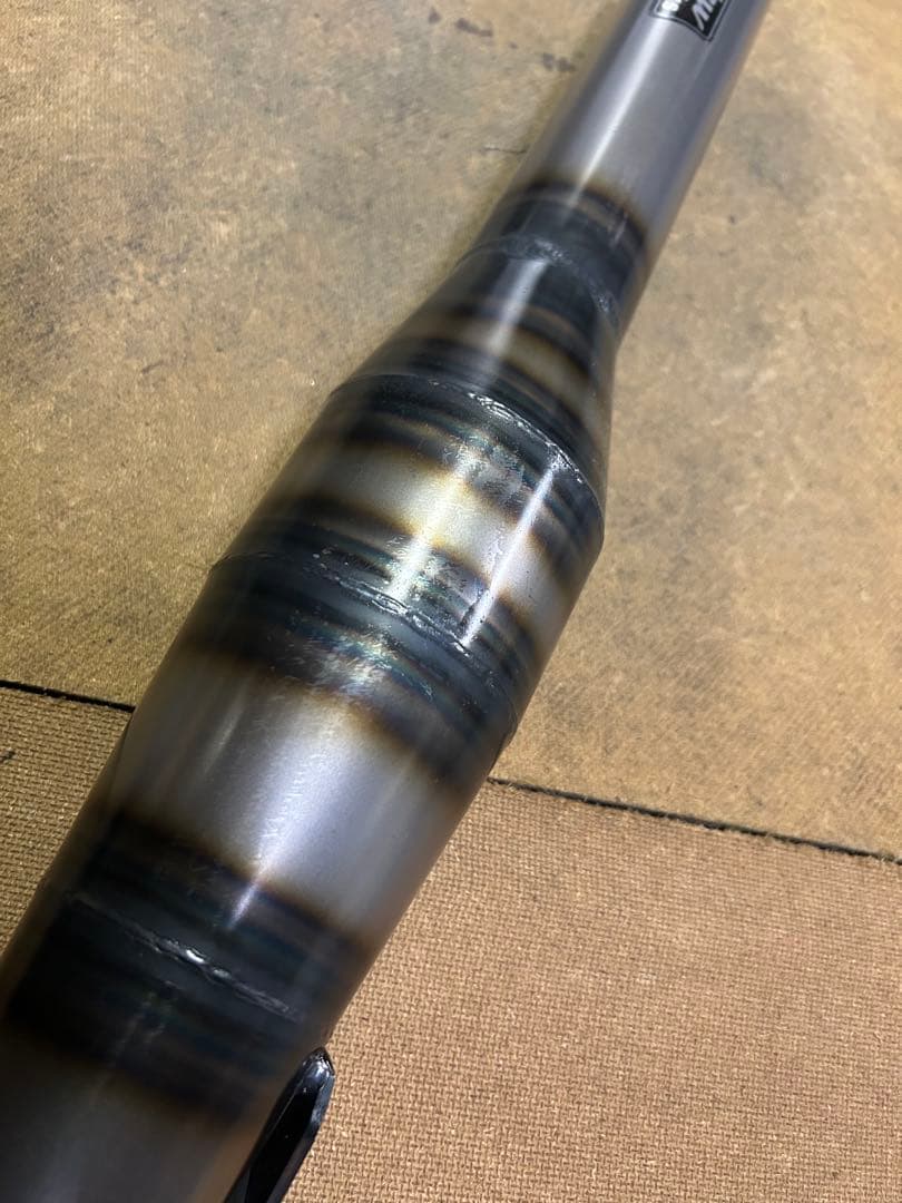 レッツ2　スズキzz ショットガンチャンバー　マフラー