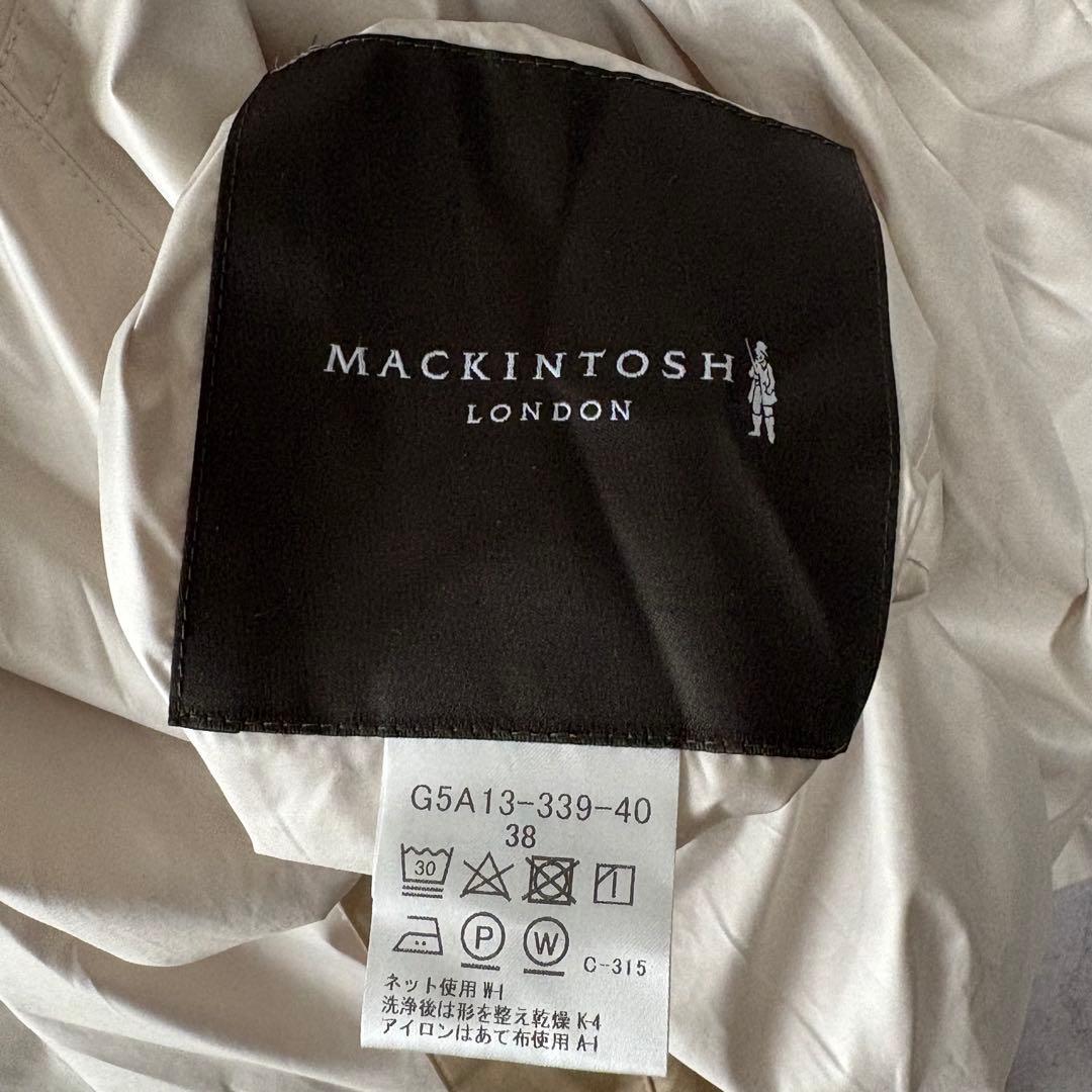 美品✨マッキントッシュロンドン リバーシブルコート38 上品