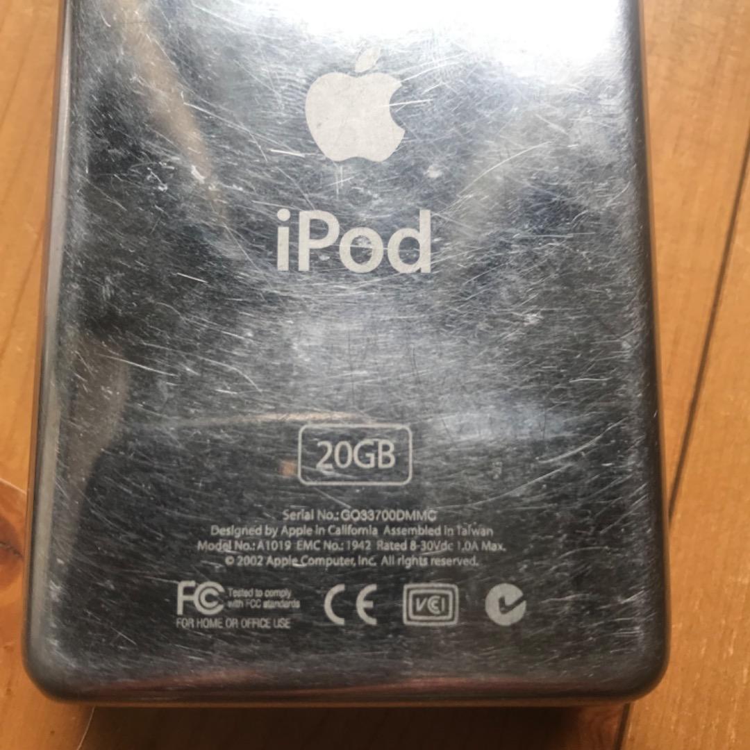 Apple iPod 第二世代 A1019 20G ジャンク
