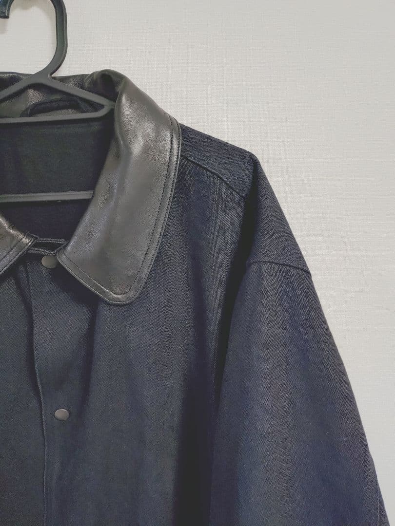 COMOLI コモリ　デニムレザーワークジャケット