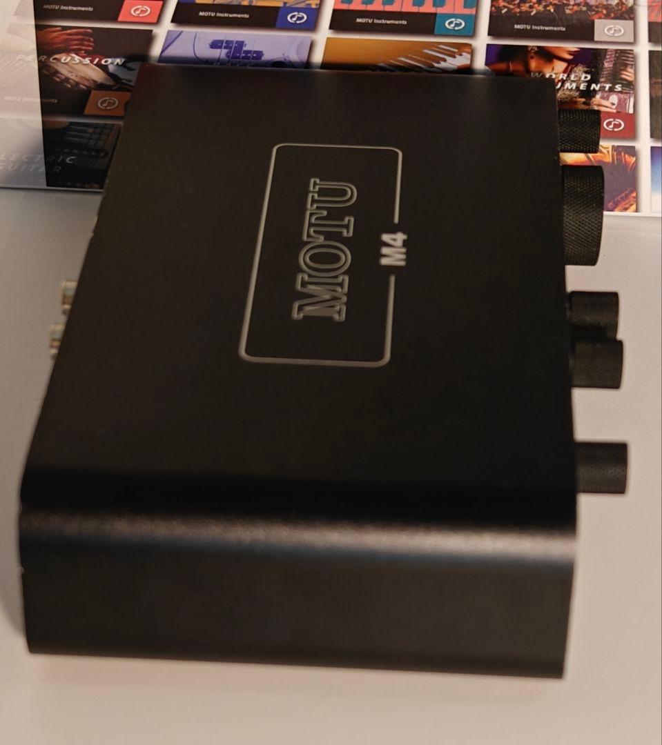 MOTU M4 オーディオインターフェイス【動作確認済み・元箱付属】