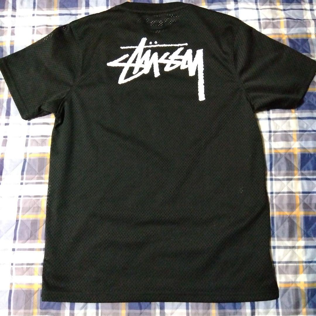 ゆ*あ様 90s old Stussy ブラック メッシュ Tシャツ