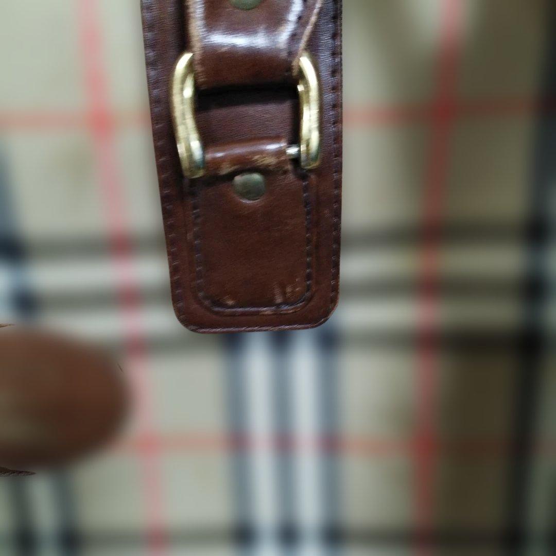 9*様 バーバリー　ボストンバッグ　オールド