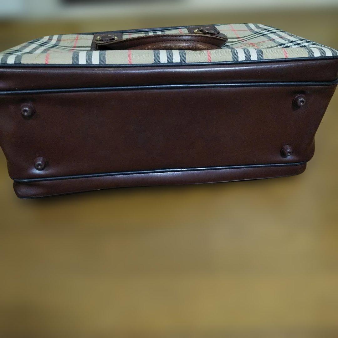 9*様 バーバリー　ボストンバッグ　オールド