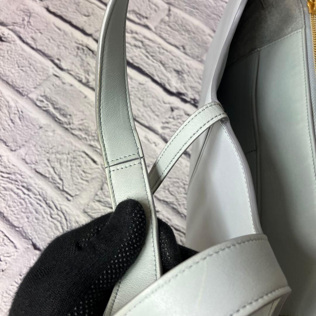 希少✨セリーヌ トリフォルド ミディアム 大容量 A4 3室 本革 トートバッグ