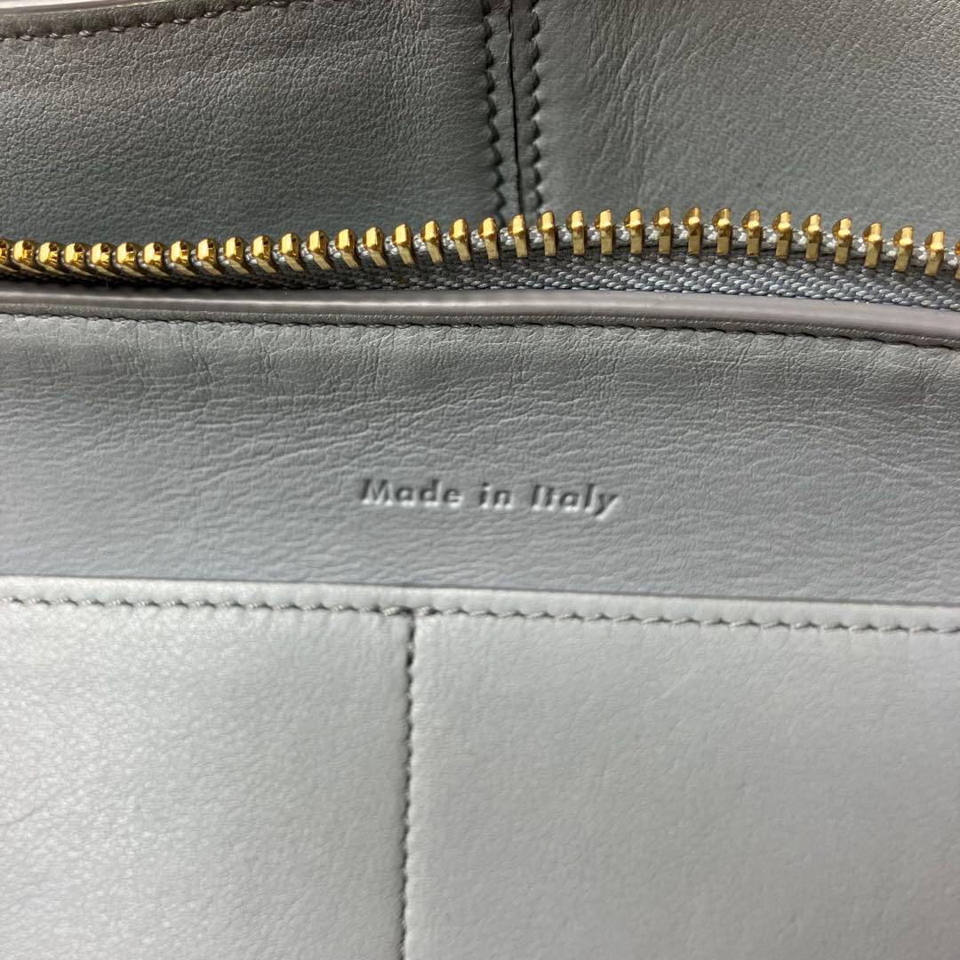 希少✨セリーヌ トリフォルド ミディアム 大容量 A4 3室 本革 トートバッグ