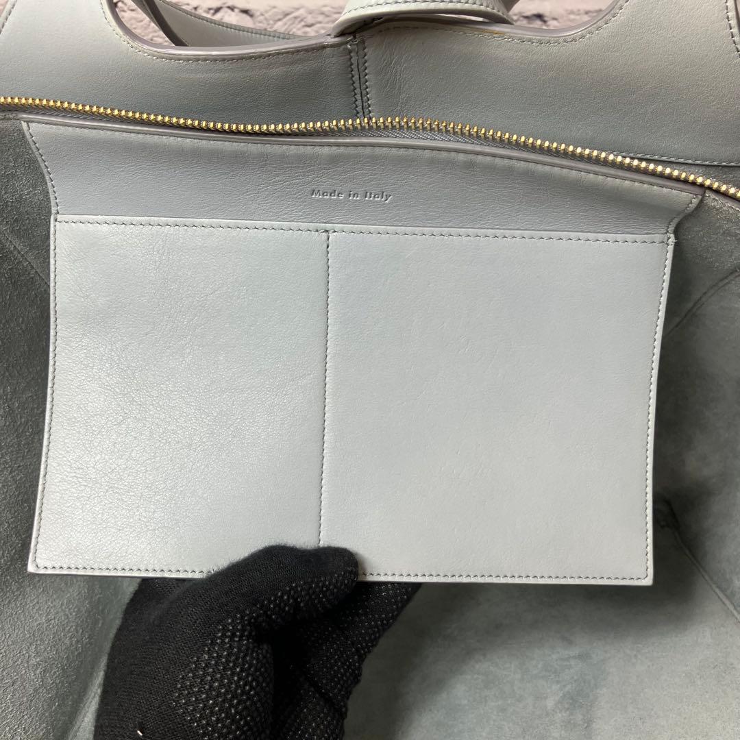 希少✨セリーヌ トリフォルド ミディアム 大容量 A4 3室 本革 トートバッグ