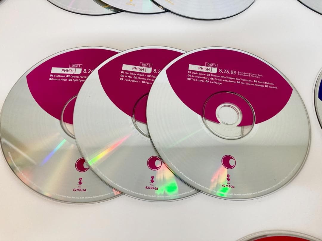 【廃盤・レア】LIVE PHISH 21枚・02.〜＊セットごとにバラ売り可能