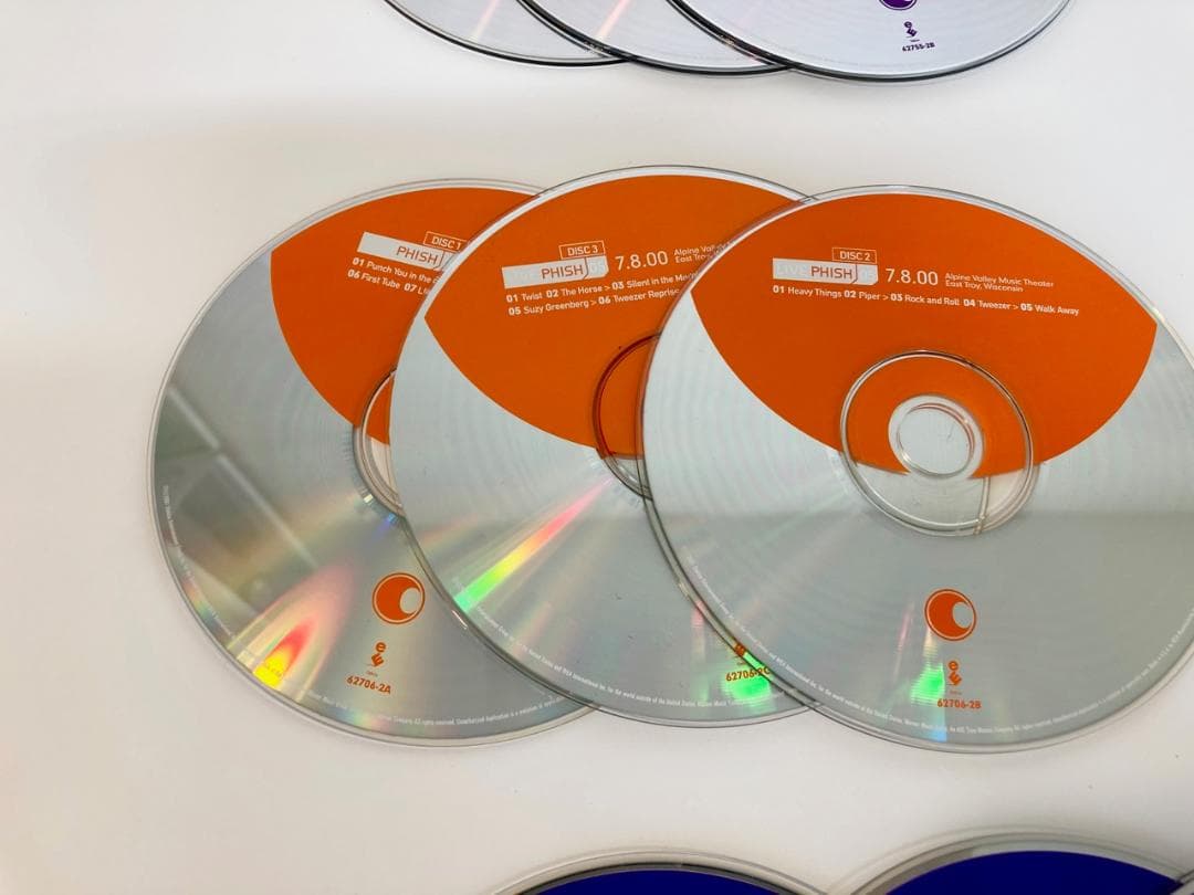 【廃盤・レア】LIVE PHISH 21枚・02.〜＊セットごとにバラ売り可能