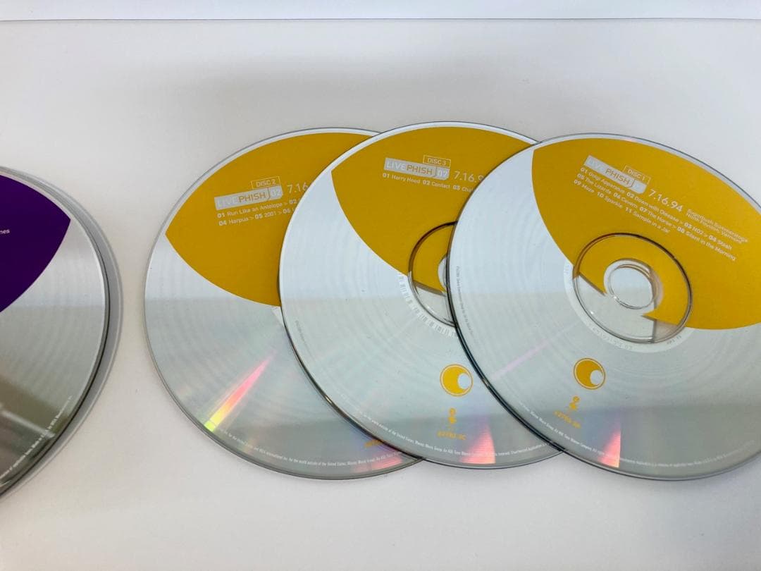 【廃盤・レア】LIVE PHISH 21枚・02.〜＊セットごとにバラ売り可能