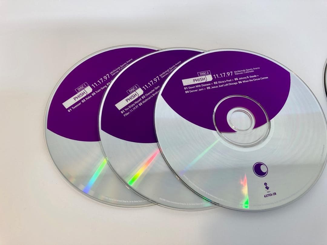 【廃盤・レア】LIVE PHISH 21枚・02.〜＊セットごとにバラ売り可能