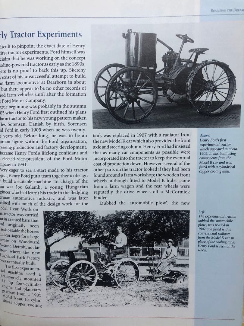 洋書 The Ford Tractor Story part 1 1917-1964