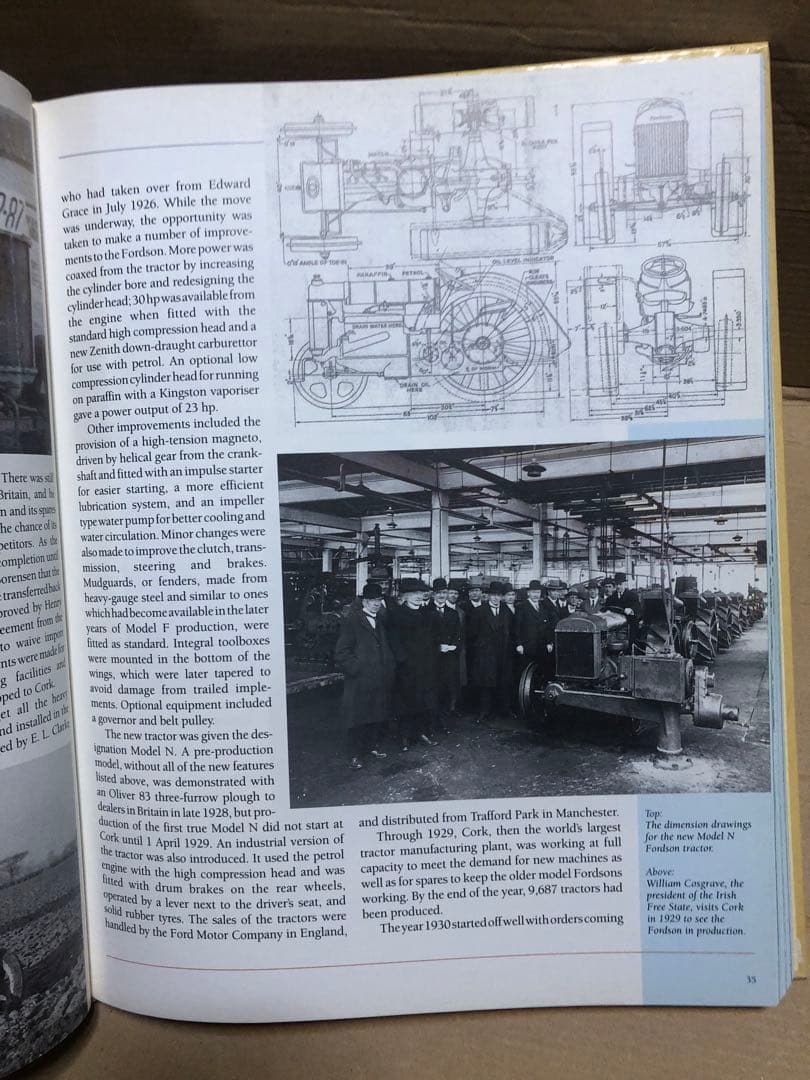 洋書 The Ford Tractor Story part 1 1917-1964