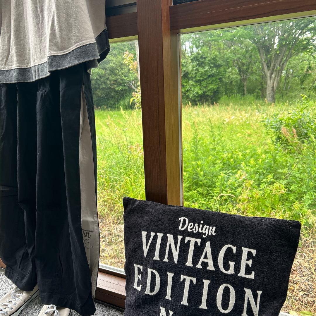 Ryo さん IRIEY ツイル脇タックマルチロゴパンツ クロ