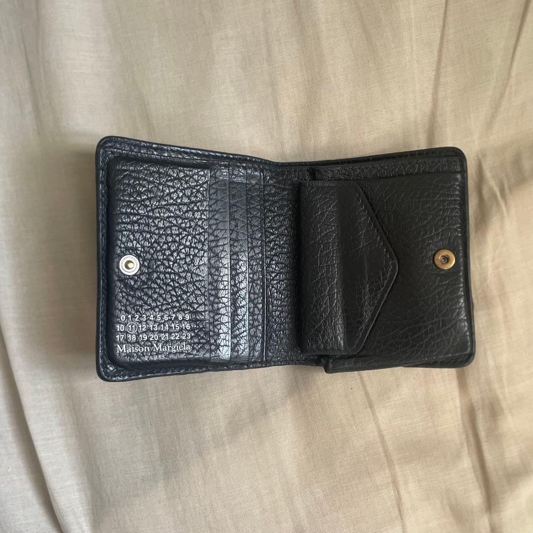 メゾンマルジェラ 財布　ブラック