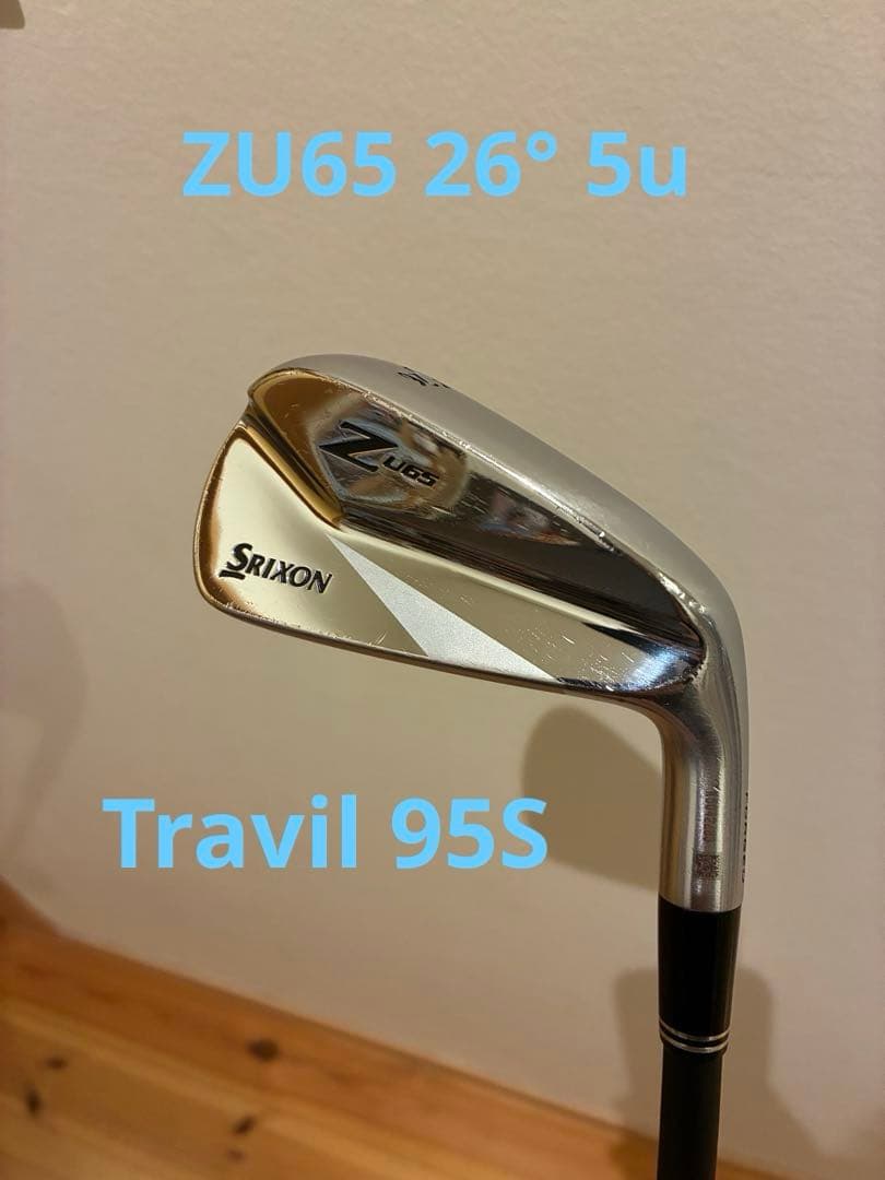 希少 スリクソンZU65 26° 5u Travil 95S ユーティリティ