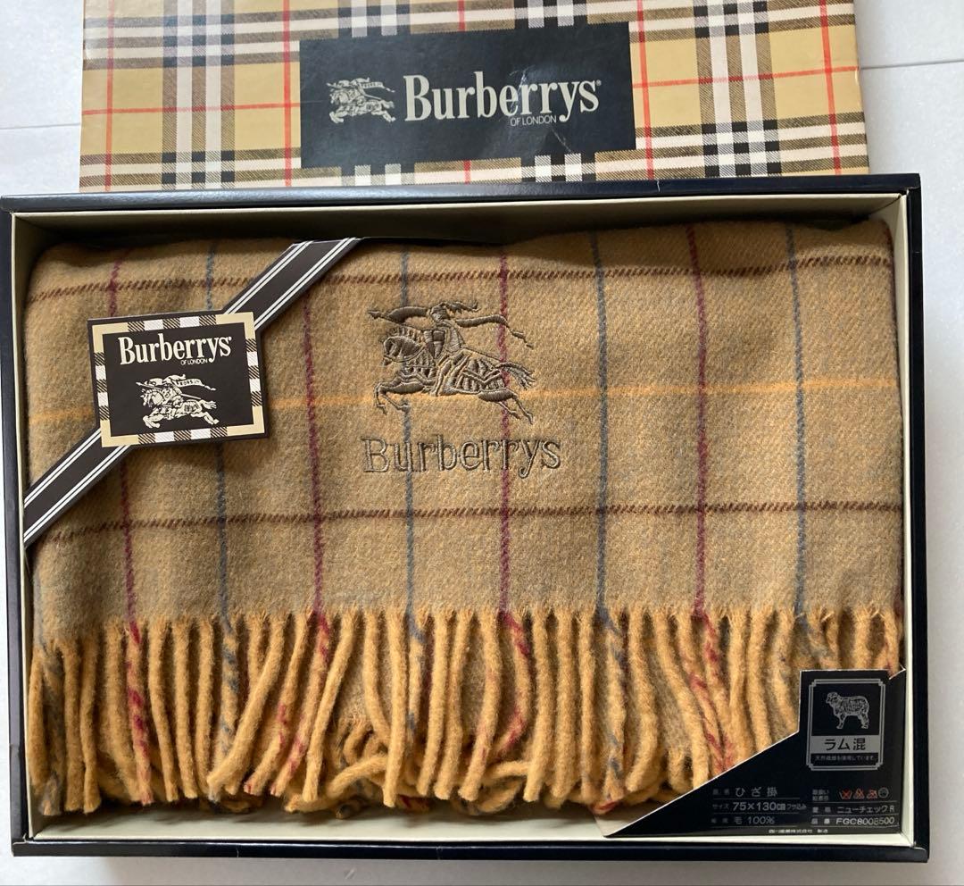 き*な様 バーバリー　ひざ掛け