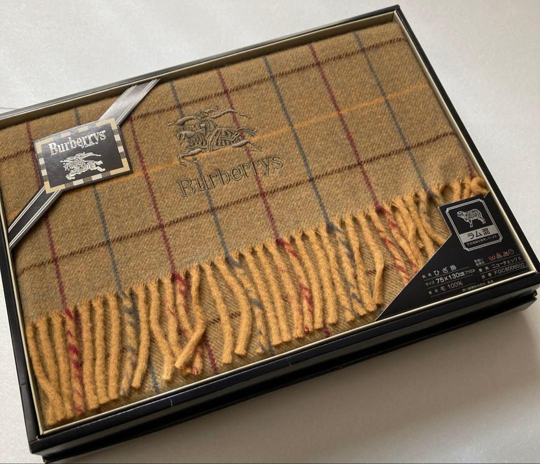き*な様 バーバリー　ひざ掛け