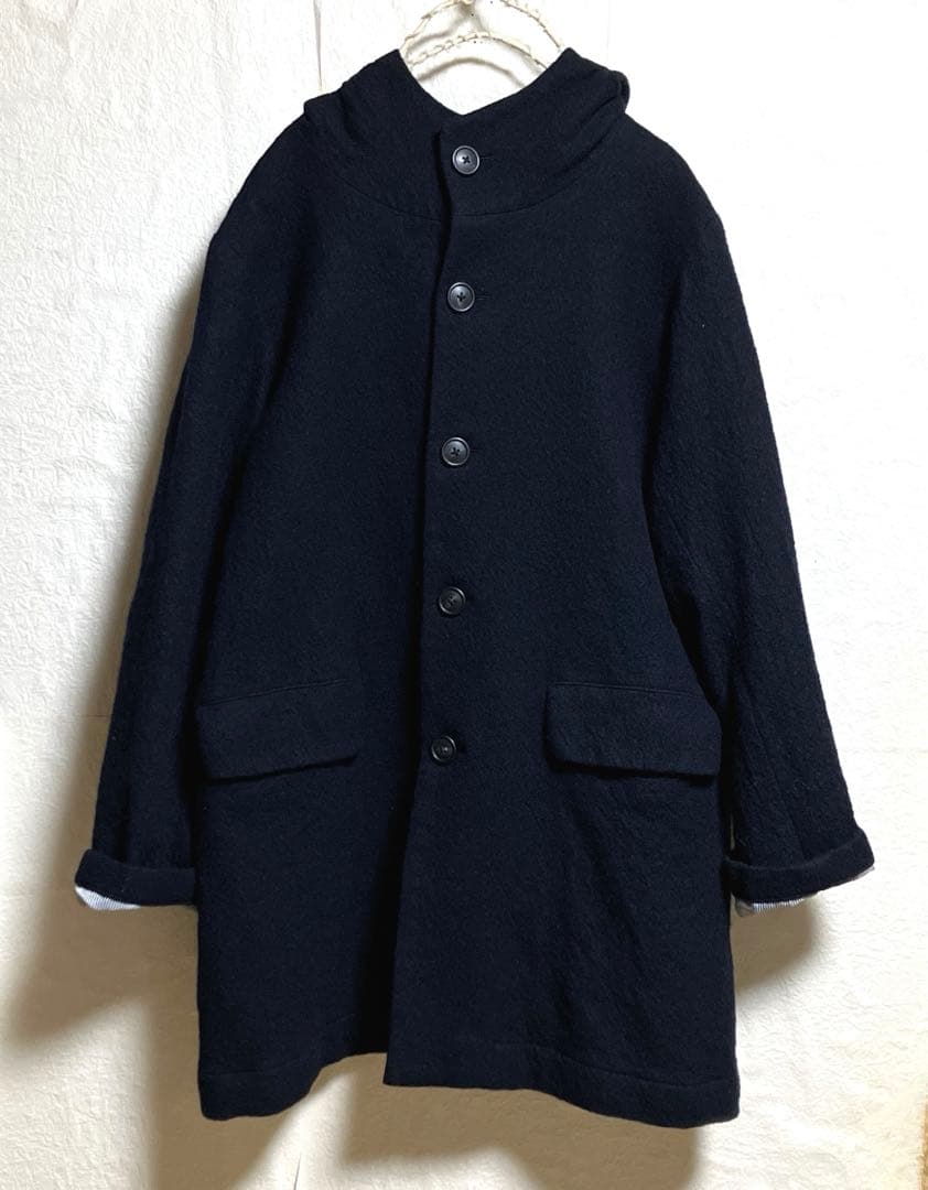 RINEN♡大人可愛いシンプルフード付きコート