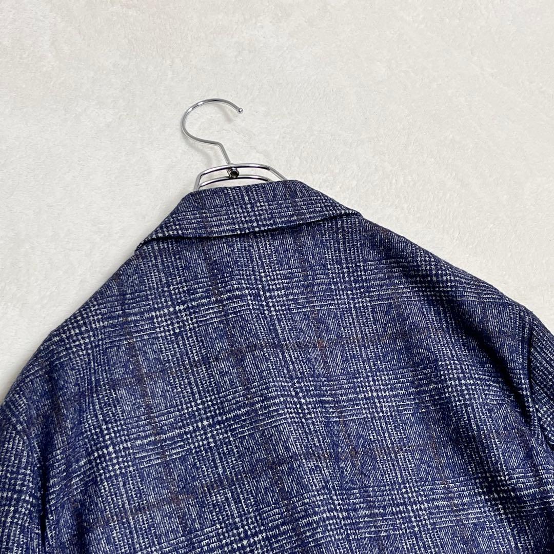 美品『GLRユナイテッドアローズ』サルトリアリング グレンチェック2Bジャケット