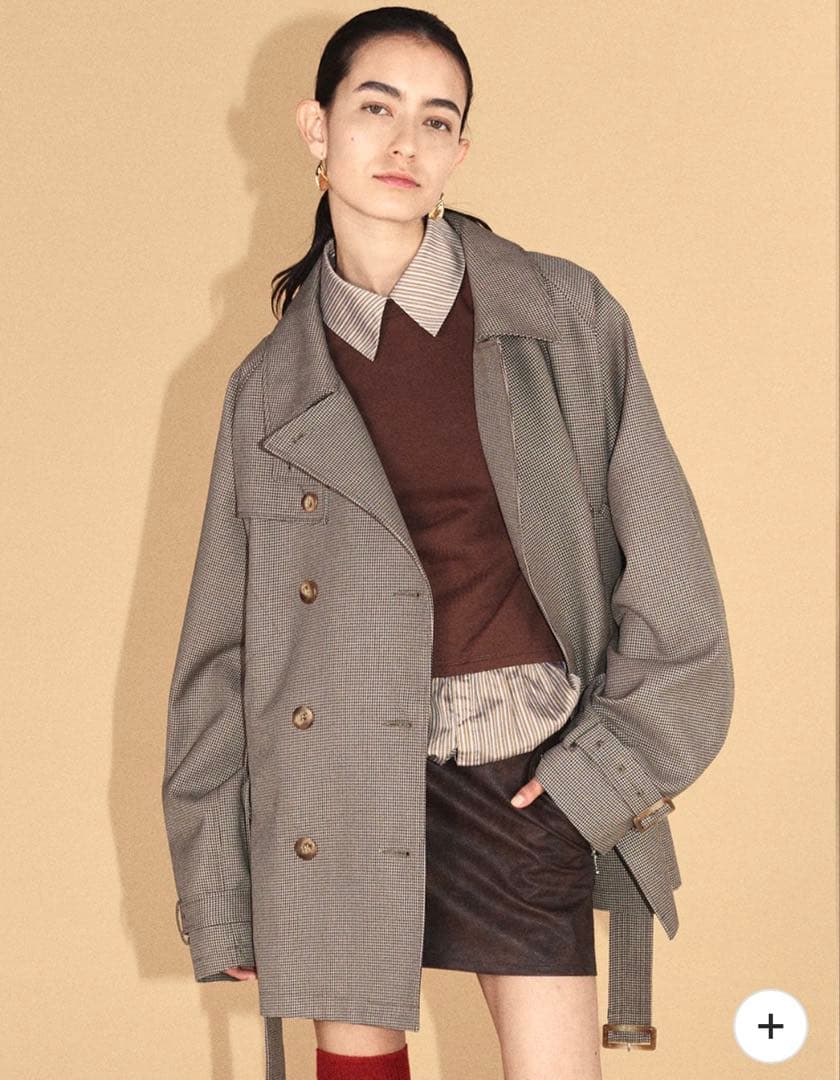 DADDY MIDI TRENCH COAT Sサイズ MIX